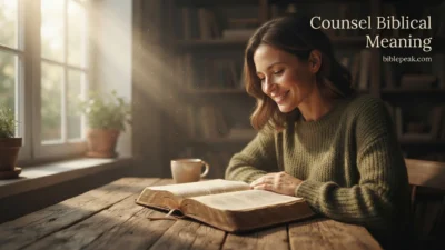 Counsel Biblical Meaning
