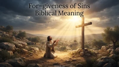 Forgiveness of Sins Biblical Meaning