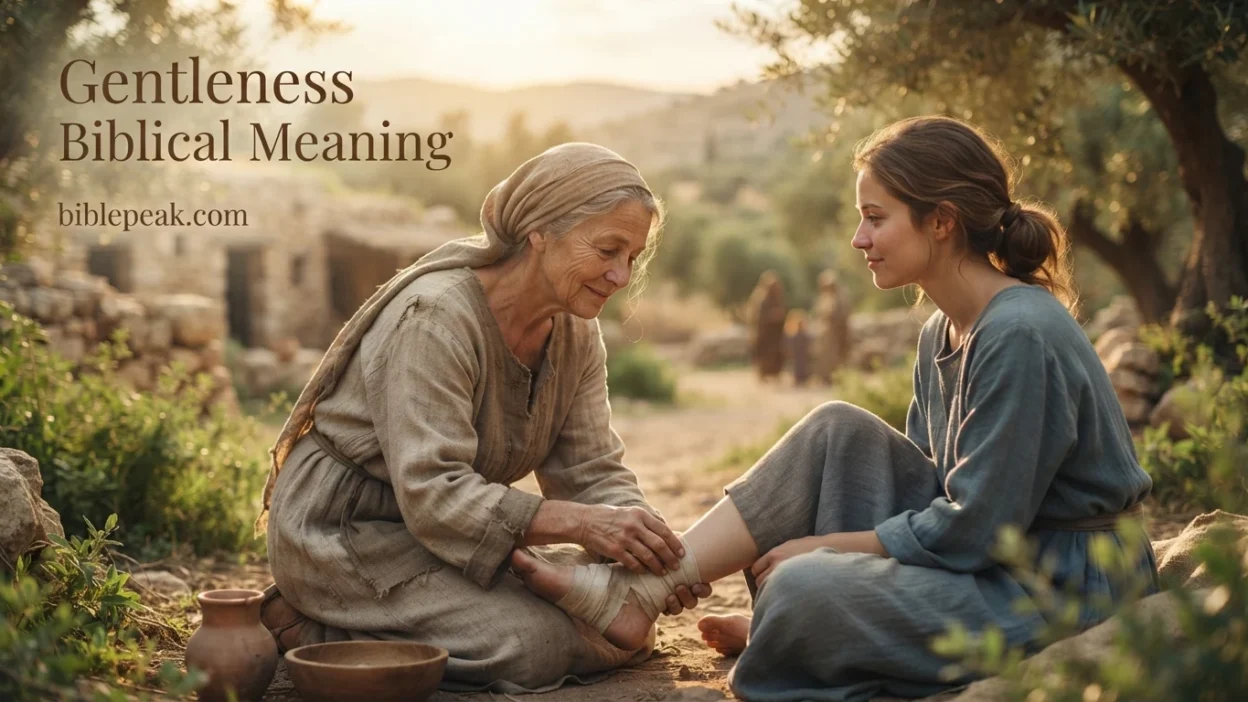 Gentleness Biblical Meaning