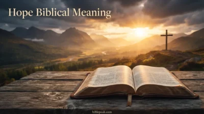 Hope Biblical Meaning