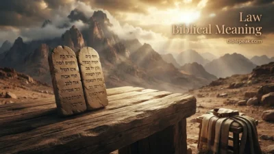 Law Biblical Meaning