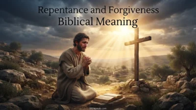 Repentance and Forgiveness Biblical Meaning