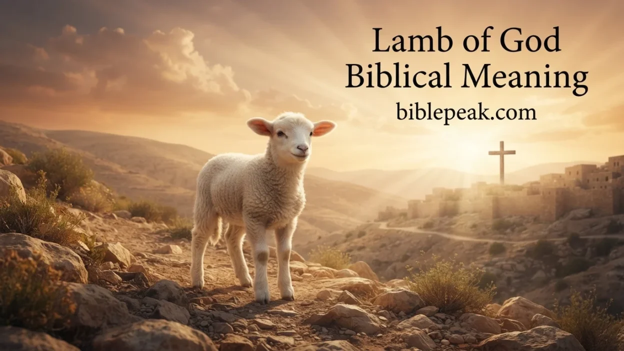Lamb of God Biblical Meaning