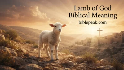 Lamb of God Biblical Meaning
