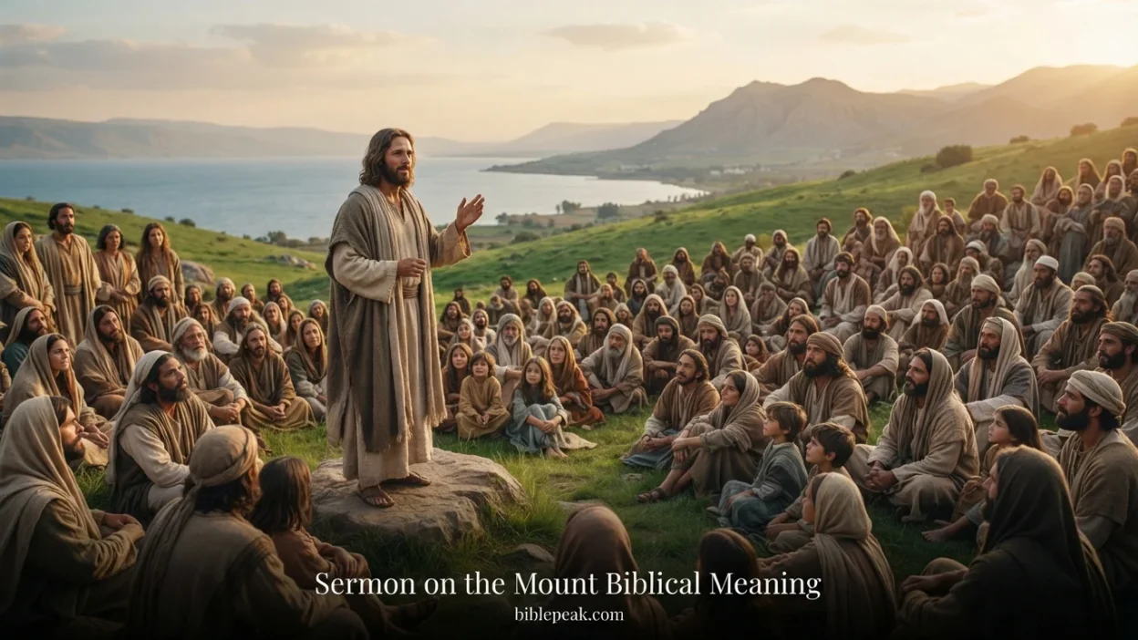 Sermon on the Mount Biblical Meaning