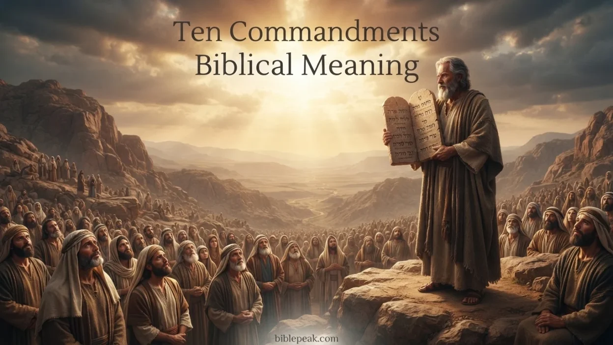 Ten Commandments Biblical Meaning