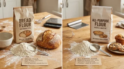 Bread Flour vs All-Purpose Flour