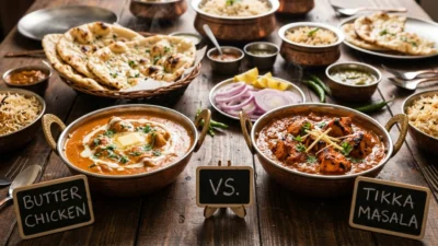 Butter Chicken vs Tikka Masala