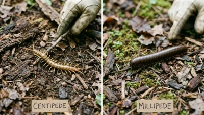 Centipede vs Millipede