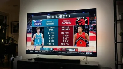 Charlotte Hornets vs Toronto Raptors Match Player Stats
